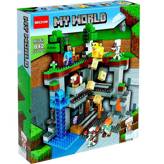 Конструктор Мой Мир «Подземная крепость», 557 деталей