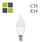 E14 свеча C35
