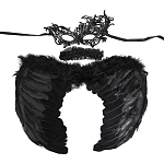 Карнавальный набор «Ангельски прекрасна», крылья, маска, повязка 4151732