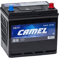 Аккумулятор CAMEL ASIA 68.0 Ач, 640A, обратная, 229х175х223/ 80D23L