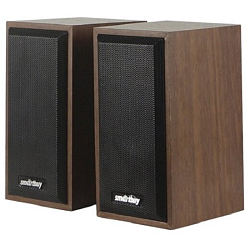 Колонки 2.0 SMARTBUY ONE SBA-102 дерево, коричневый (2*3Вт)