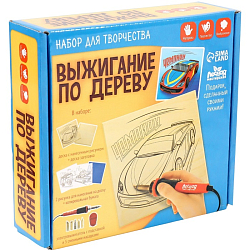 Набор для выжигания и росписи по дереву «Чемпион» 1383862