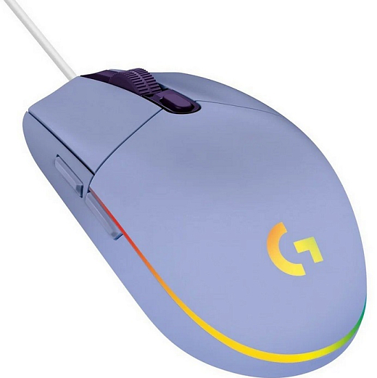 Мышь LOGITECH G102 LIGHTSYNC фиолетовый (910-005857/910-005854)
