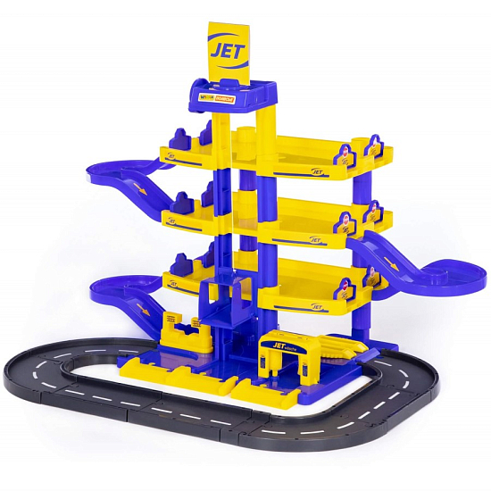 Паркинг ПОЛЕСЬЕ 4-уровневый с дорогой (в коробке)