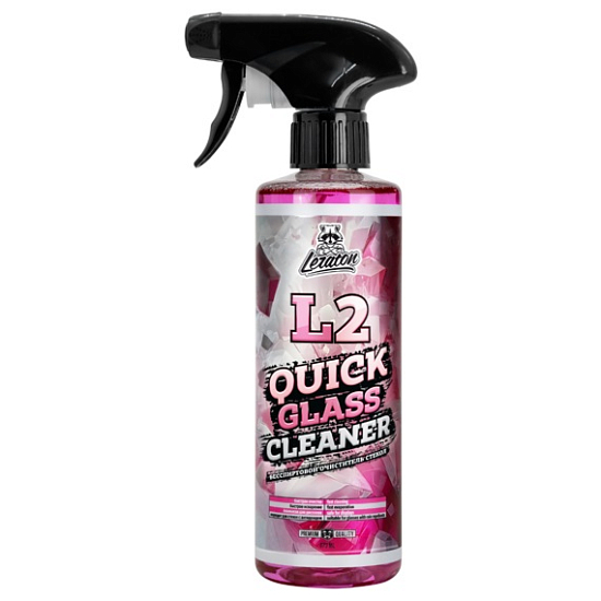 Очиститель стекол LERATON L2 QUICK GLASS CLEANER 473 мл, Бесспиртовой