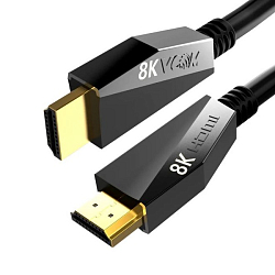 Кабель HDMI <--> HDMI  2.0м VCOM CG860-2M,ver. 2.1, 8K@60 Hz