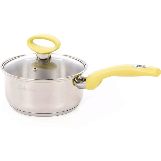 Кастрюля 1.4л Dolcezza "BERGAMO" с крышкой