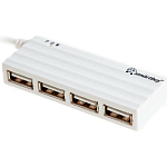 USB-Хаб SMARTBUY (SBHA-6810-W) белый, 4 порта