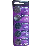 Элемент питания TOSHIBA CR2025 BL-5 (5/100/12000)