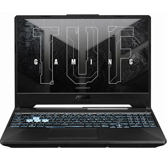 Ноутбук игровой 15.6" ASUS TUF Gaming A15 FA506NFR (AMD Ryzen 7-7435HS/ 16 ГБ/ SSD 512 ГБ/ RTX 2050/ DOS) (90NR0JU7-M006X0), чёрный