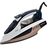 Утюг POLARIS PIR 2695AK 3m с отпаривателем, белый/розовое золото