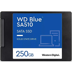 Накопитель SSD 2.5" 250GB WD Blue SA510 WDS250G3B0A SATA III, R/W 555/440