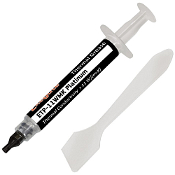 Термопаста ExeGate ETP-11WMK Platinum, шприц с лопаткой, 2г