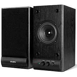 Колонки 2.0 SVEN SPS-609, черный (2*5Вт) (Мятая упаковка)