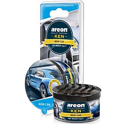 Ароматизатор AREON KEN новая машина баночка на блистере