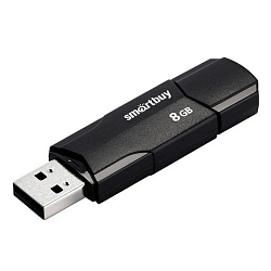 USB 8Gb SMARTBUY Clue чёрный