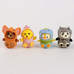 Мялка-антистресс «Зверята в костюмах», в пакете, с пастой 10105466