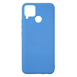 Силиконовый чехол NANO для Realme C15 (Голубой)