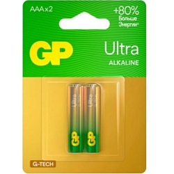 Элемент питания GP LR03 Super G-Tech BL-2 (24AA21-2CRSBC2)