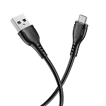 Кабель USB <--> microUSB  1.0м BOROFONE BX51 Triumph, черный