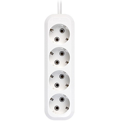 Сетевой удлинитель 10.0м SMARTBUY SBE-16-4-10m-Z, 4 розетки, 16А/3,5кВт с/з ПВС 3х1,0