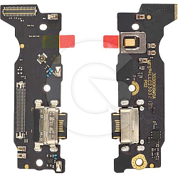 Шлейф (плата) для Xiaomi Redmi Note10 Pro+системный разъем+разъем гарн+мик (100%)