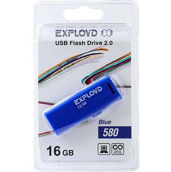 USB 32Gb Exployd 580 Blue