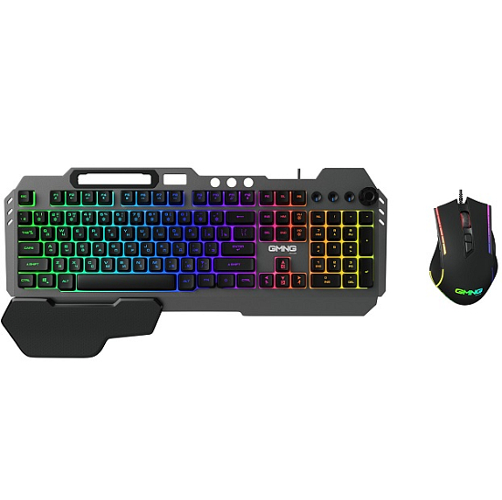 Клавиатура+мышь OKLICK GMNG 700GMK черный