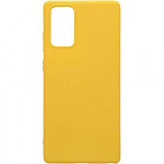 Силиконовый чехол NANO для Samsung Galaxy Note 20 (Желтый)