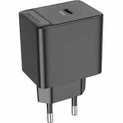 Сетевое ЗУ 1Type-C BOROFONE BAS13A Erudite PD20W чёрный