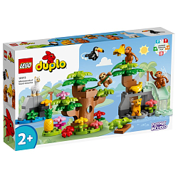 Конструктор LEGO DUPLO 10973 Дикие животные Южной Америки