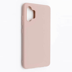 Задняя накладка SILICONE COVER для Samsung Galaxy A32 пудровый