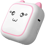 Детский мини-принтер для фотографий Kid Joy M5, , белый с розовым, 200DPI, Bluetooth 5.1, поддержка приложения, русская инструкция