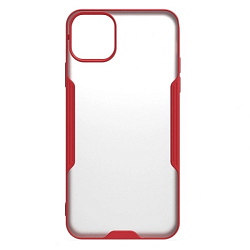 Силиконовый чехол BUBBLE для iPhone 7/8/SE (Красный)