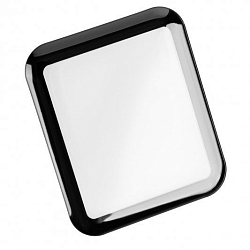 Противоударное стекло 5D NONAME для APPLE Watch 42mm черное, полный клей