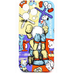 Силиконовый чехол LUXO для iPhone X ( № S35 KAWS )