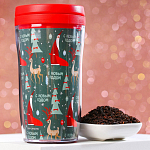 Чёрный чай «Дед мороз» 20 г., в термостакане 250 мл.