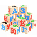 Кубики Томик Алфавит русский 12 штук 1111-1