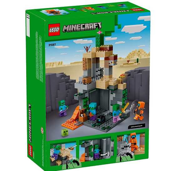 Конструктор LEGO Minecraft 21587 Подземелье зомби