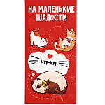 Конверт для денег «На маленькие шалости», 16.5×8 см