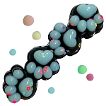 Игрушки Антистресс Лапки набор 4 шт с шариками на блистере