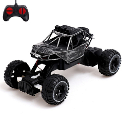 Машинка на п/упр «Джип. Покоритель вершин», 1:20, св эфф, серый 9932943