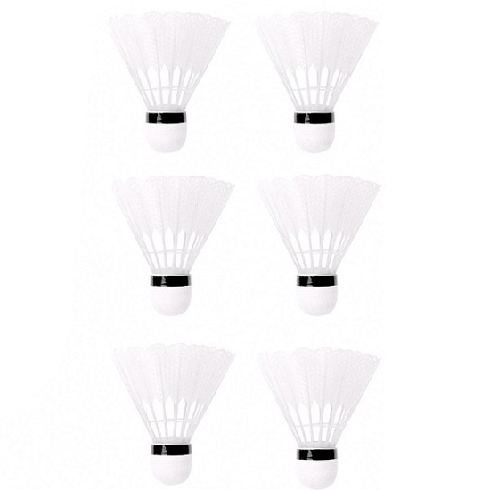 Воланы 6 штук белые 395217