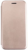 Чехол футляр-книга BF для Samsung Galaxy A50 золотистый, силикон/кожа