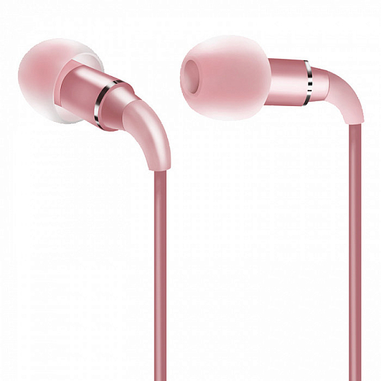 Наушники WALKER H910 розовые
