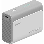 Внешний АКБ Cuktech ZMI (10000 мАч)3A QC 3.0 (1USB+1Type-C (PB100) серый