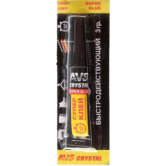 Супер-клей AVS AVK-170 (быстродействующий) 3г