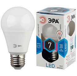 Лампа светодиодная ЭРА P45 7W/4000K/E27