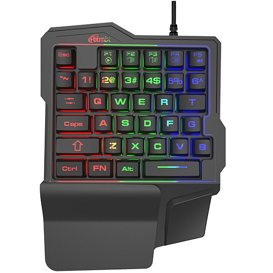 Клавиатура RITMIX RKB-209 BL Gaming черная, USB