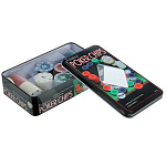 Покер, набор для игры, фишки 100 шт  11.5х19 см 427370
